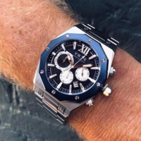 VNDX | Wise Man Staal Zilver Blauw 2